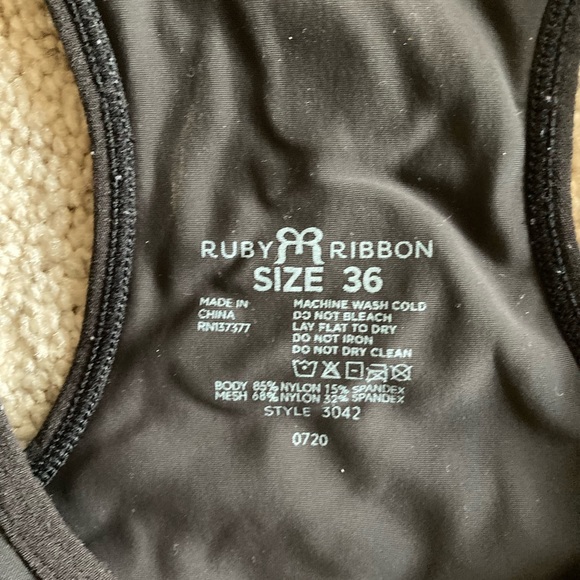 Ruby Ribbon Sports Bra - Picture 2 of 2
